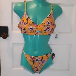 No Boundaries large XL bikini Olympic Gold